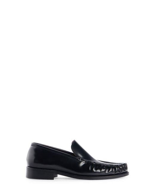 Acne Black Moc Toe Loafer for men