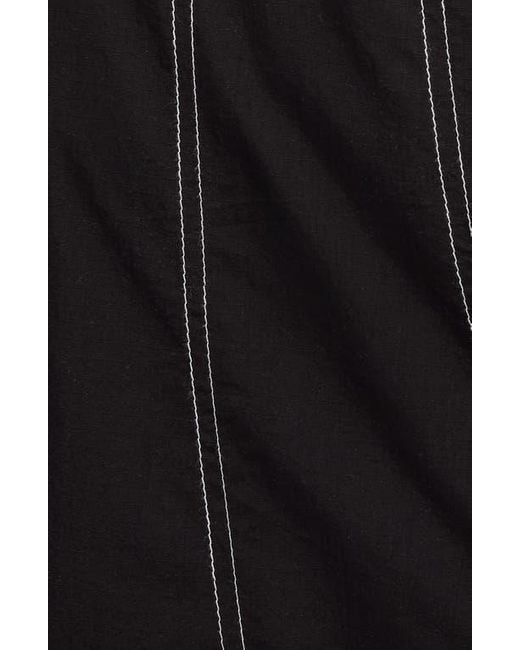 PUMA Black X Kidsuper Long Hooded Nylon Puffern Jacket for men