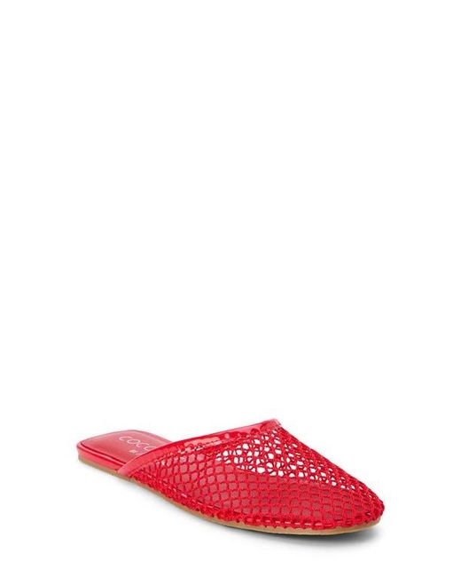 Matisse Red Brooklyn Mesh Mule