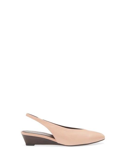 Escarpins Jeffrey Campbell En Cuir Verni Beige - Occasion, Taille US 8, Talon Moyen