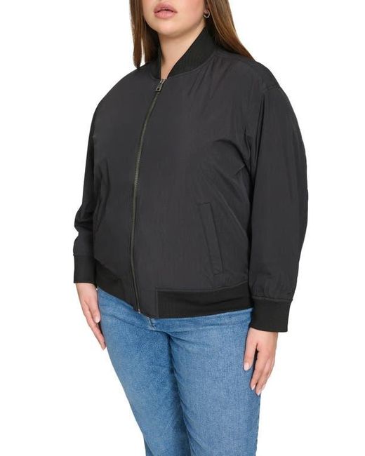 Levi's Black Relaxed Bomber Jacket