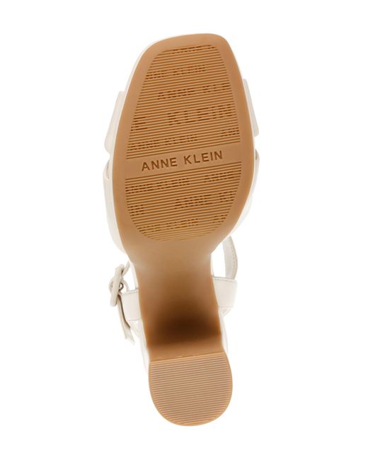 Anne Klein Natural Zada Platform Sandal