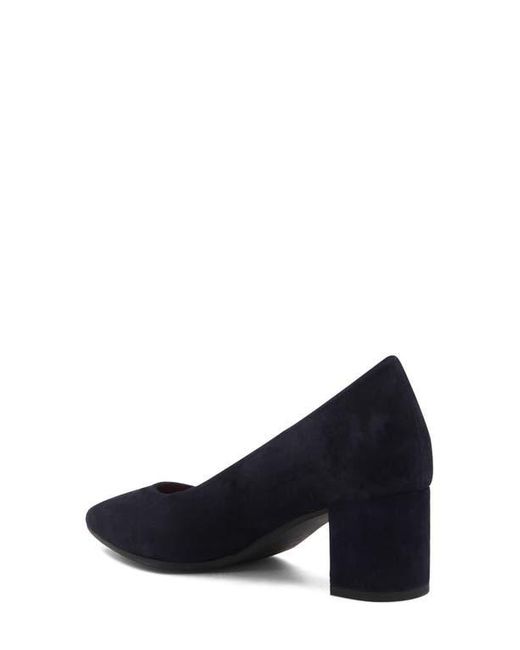 Aquatalia Blue Kari Weatherproof Pointed Toe Pump
