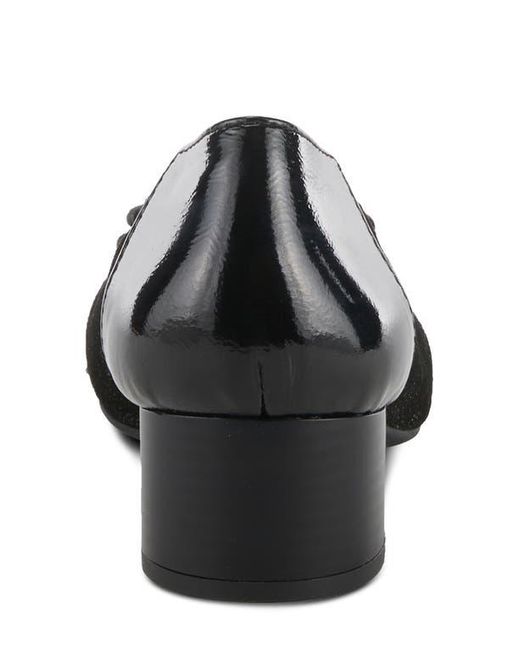 Spring Step Black Paulette Bow Pump