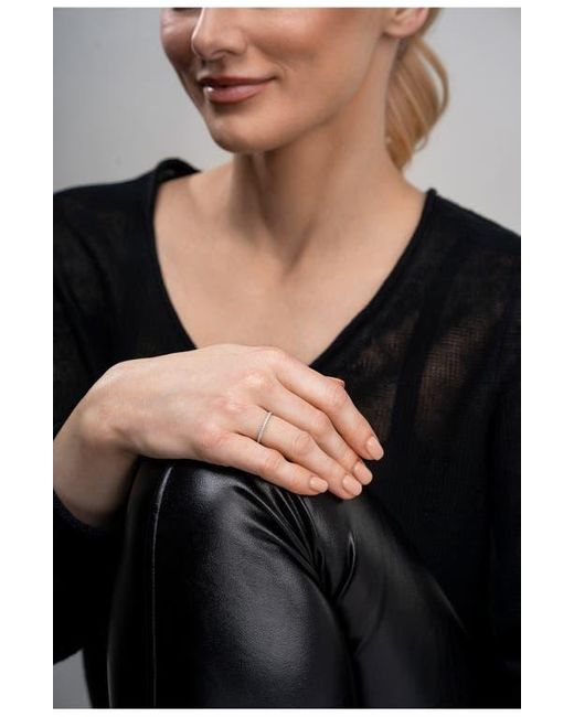 Bony Levy Metallic Diamond Stacking Ring