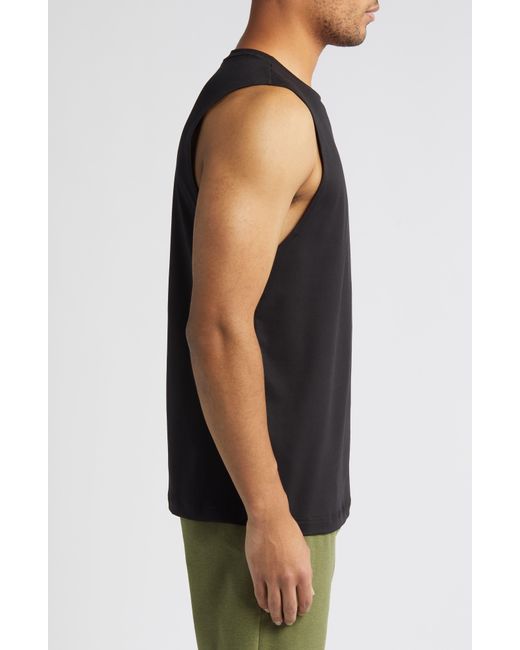 Alo Yoga Black Conquer Muscle Tank for men