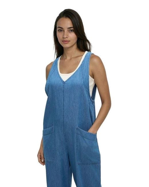 Tentree Blue Nova Overall