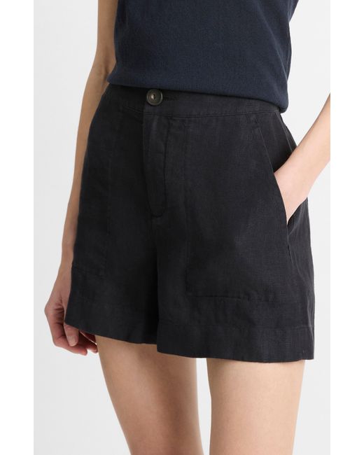 Vince Black Hemp Shorts