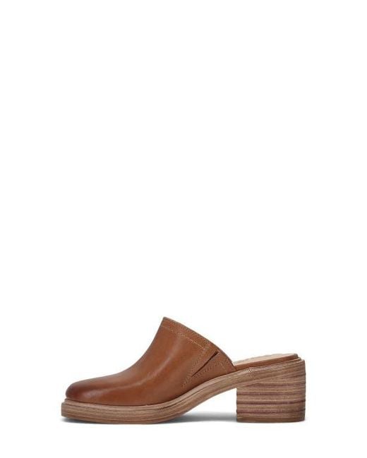 Frye Brown Kate Mule