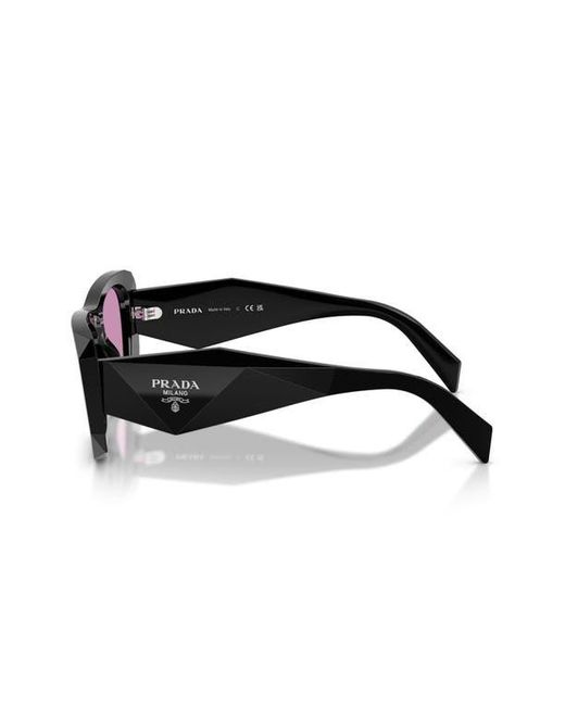 Prada Pink 53Mm Square Sunglasses