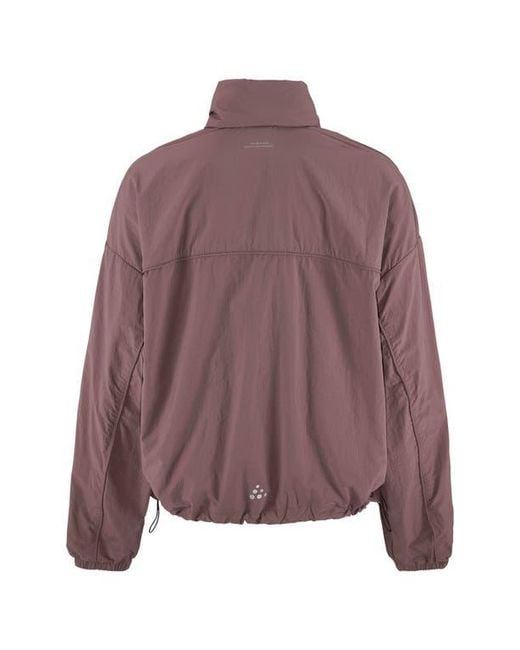 C.r.a.f.t Brown Hypervent Oversize Packable Wind Jacket