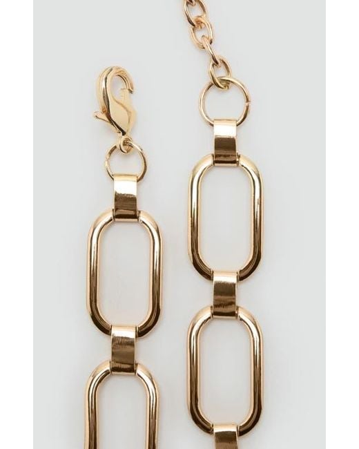 Mango Metallic Link Belt
