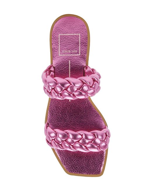 Dolce Vita Pink Indy Slide Sandal