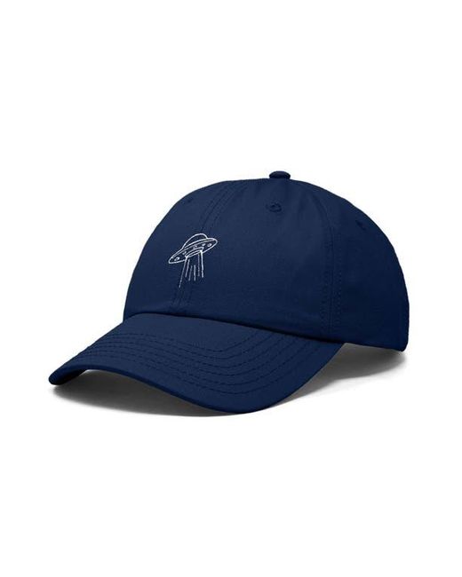Alix Blue Ufo Embroidered Adjustable Dad Cap for men