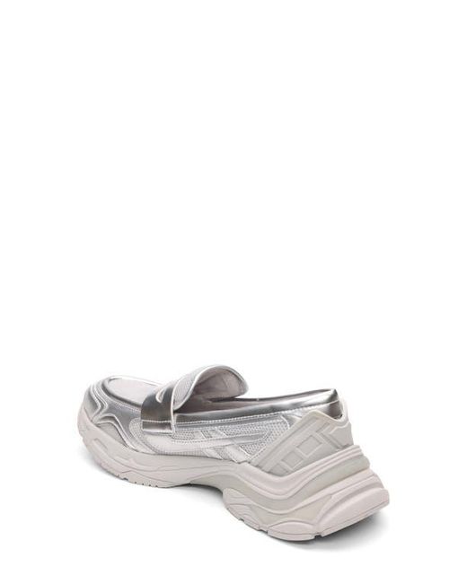 Ash White Romie Bis Hybrid Mesh Loafer Sneaker