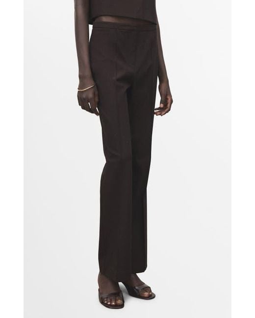 Mango Black Flare Pants