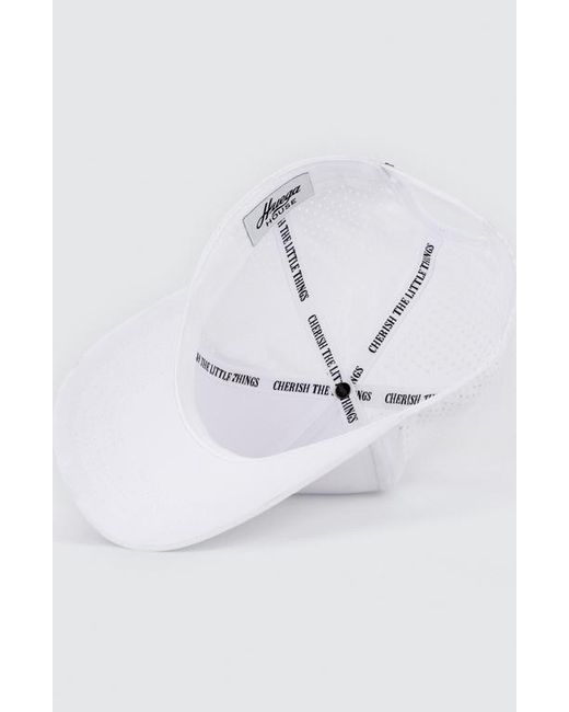 Huega House White Performance Hat