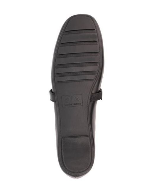 MIA Black Karolin Mary Jane Flat