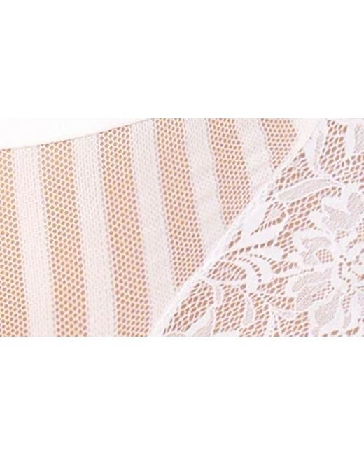 MAPALE White Lace Underwire Bra & Panties Set