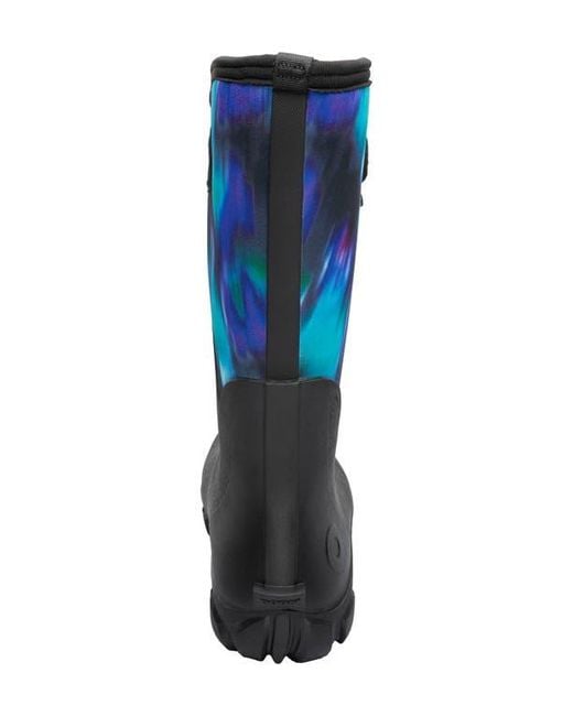 Bogs Blue Classic Seamless Tall Rain Boot