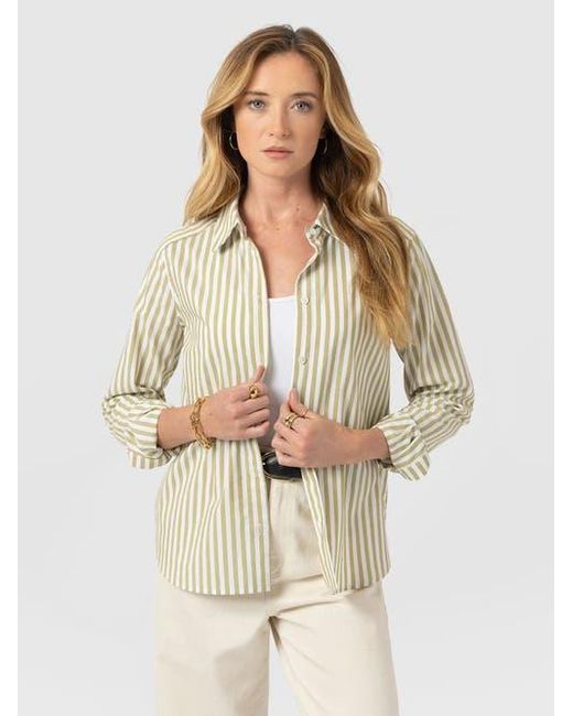 Saint + Sofia Natural Anneliese Shirt