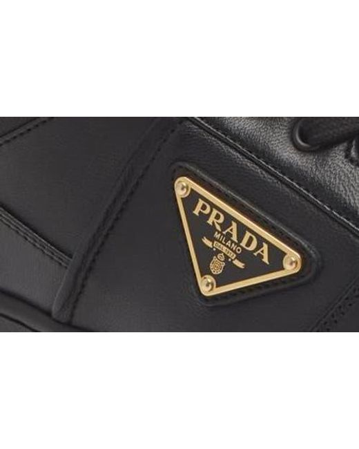 Prada Black Downtown Sneaker for men