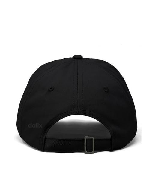 Alix Black Lil Bolt Dad Cap for men