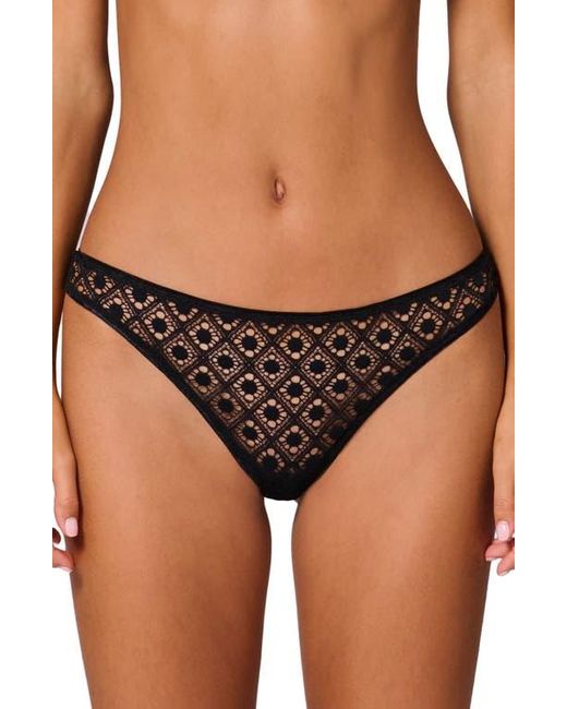 Simone Perele Brown Apolline Tanga Thong