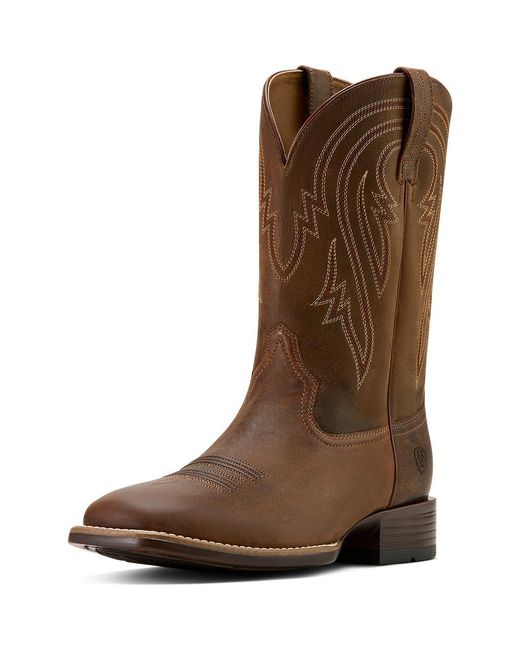 Ariat Brown Plano Cowboy Boot for men