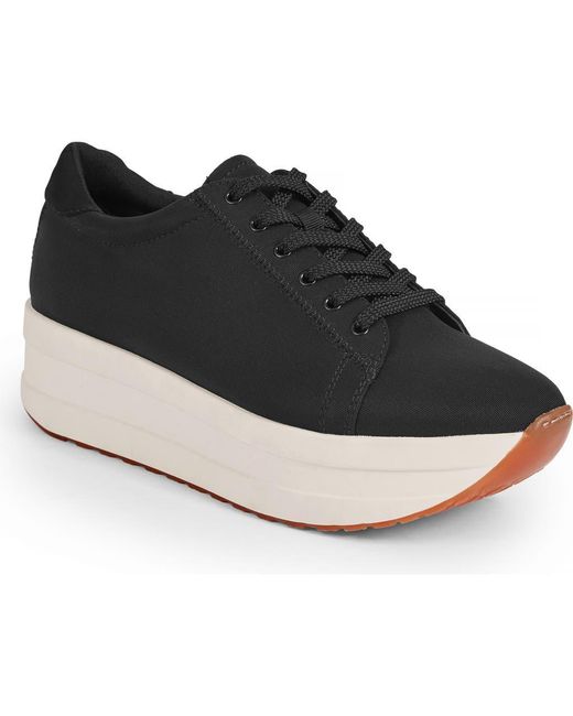 Vagabond Black Casey Platform Sneaker