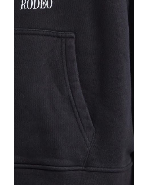 cigarette psychology hoodie MIDNIGHT RODEO Cigarette Psychology Graphic Hoodie in Black for Men