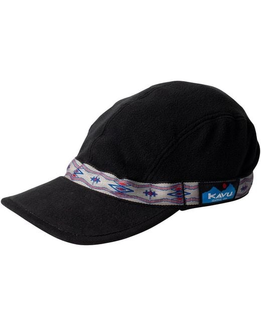 Kavu Black Fleece Strapcap