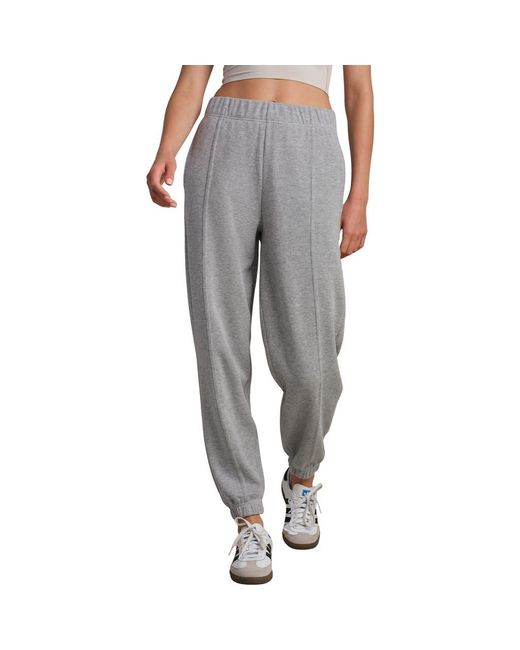 Rhone Gray Signature Rib Joggers