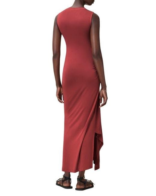 AllSaints Red Rivi Dress