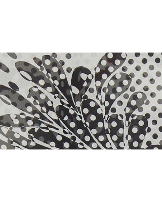 Dries Van Noten Gray Pritty Polka Dot Silk Skirt Pants