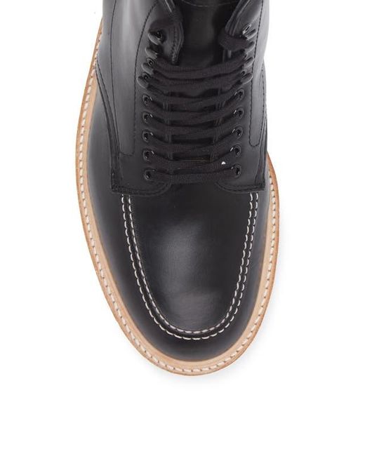 Alden Black Leather Workboot for men