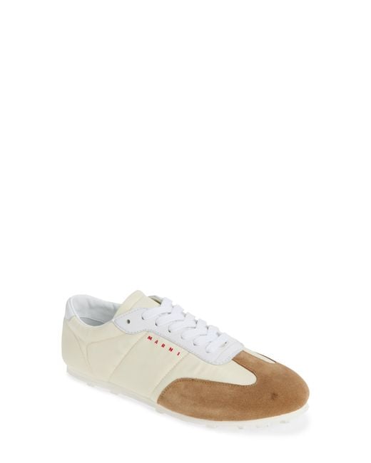 Marni White New Quilted Sneaker