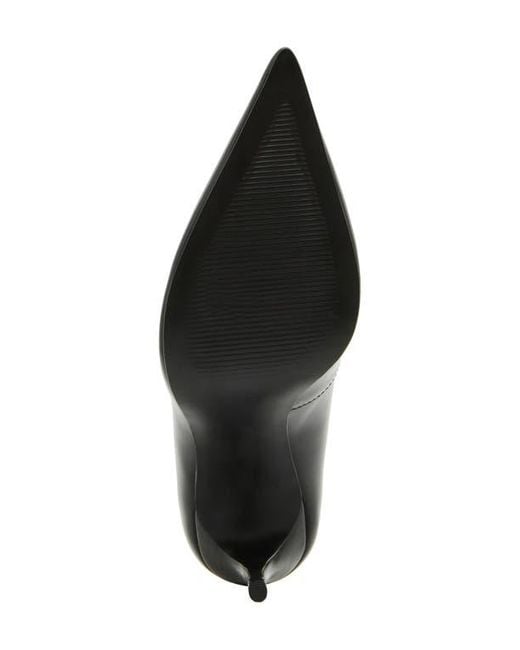 Steve Madden Black Noir Pointed Toe Pump