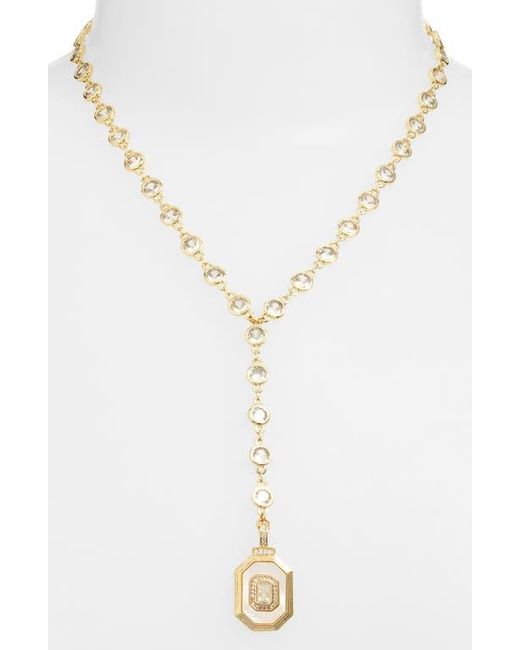 VIDAKUSH Metallic Royalty Y-Necklace