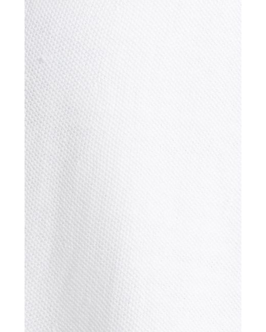 Eileen Fisher White Long Organic Linen & Organic Cotton Cardigan