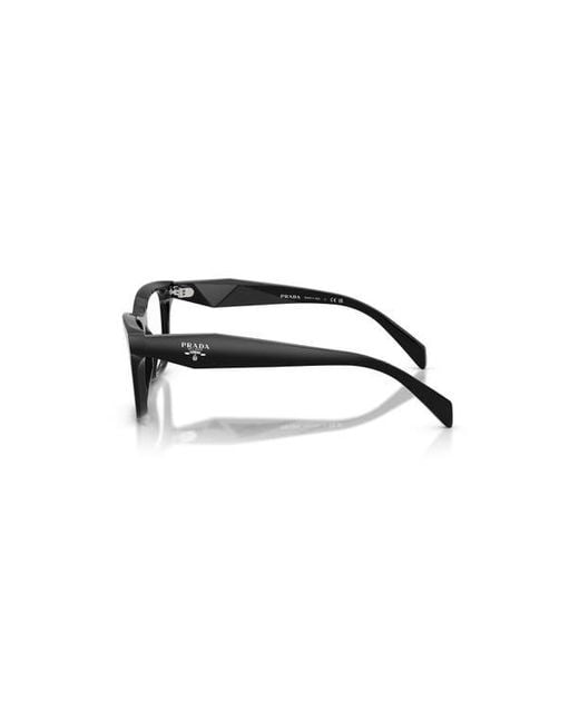 Prada Black 54Mm Butterfly Optical Glasses