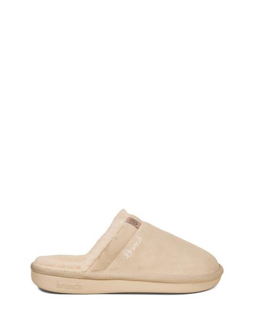 Brunch Natural Gender Inclusive Essential Genuine Shearling Slipper for men
