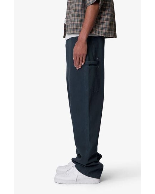 MNML Black Ultra Baggy Chinos for men