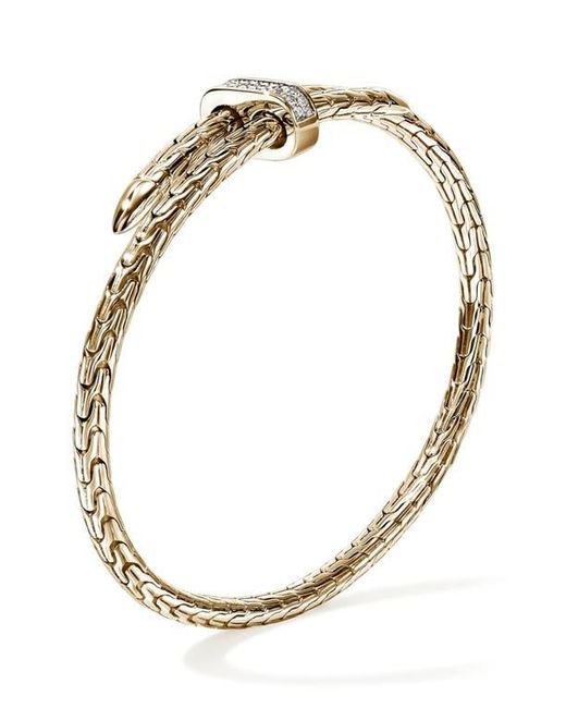 John Hardy Metallic Spear Bangle, 4Mm