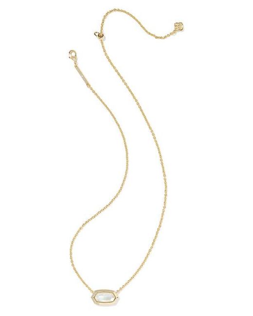 Kendra Scott Metallic Elisa Short Pendant Necklace
