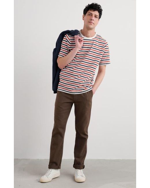 Seasalt Cornwall Multicolor Seven Seas Sailor Stripe T-Shirt for men