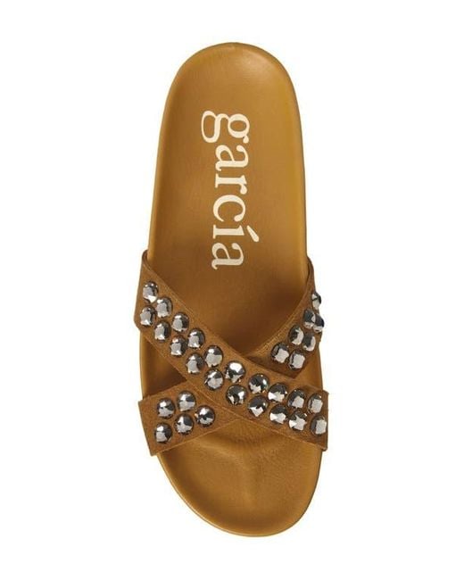 Pedro Garcia Multicolor Analis Slide Sandal