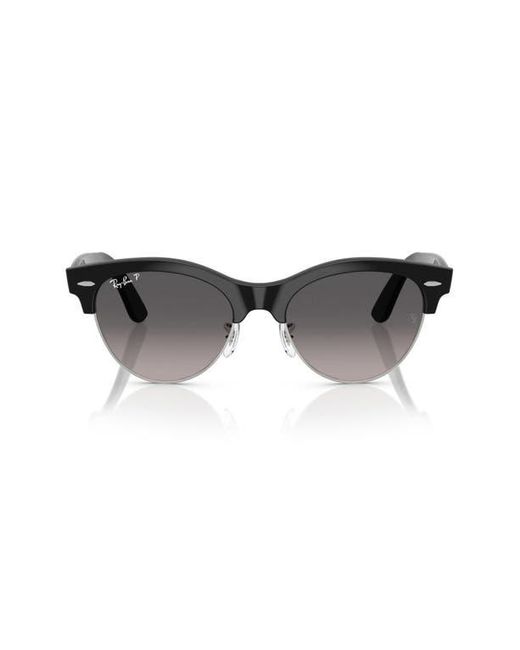Ray-Ban Black 54Mm Gradient Polarized Square Sunglasses for men