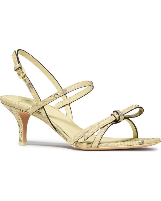 Kate Spade Metallic Loop Slingback Sandal