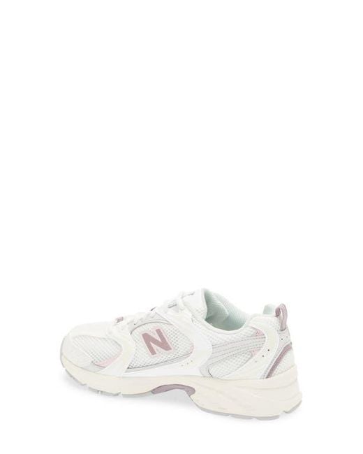 New Balance White Gender Inclusive 530 Sneaker